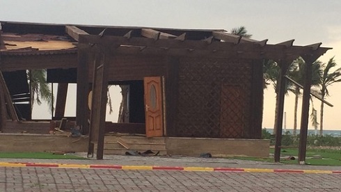 طوفان در کیش