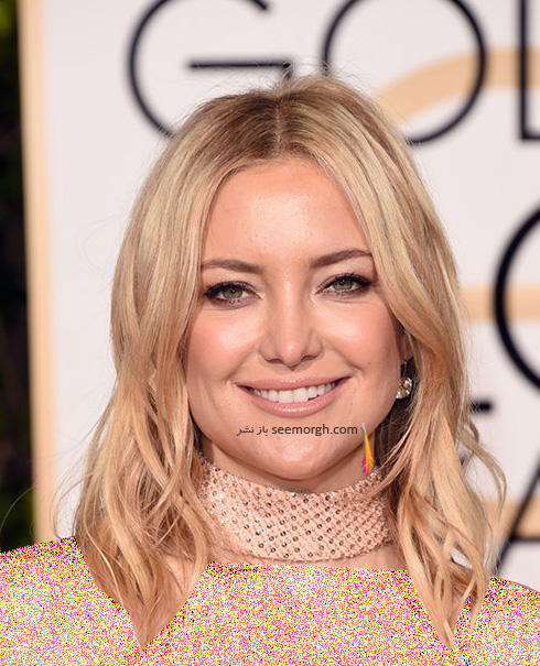  مدل گردنبند کیت هادسون Kate Hudson در گلدن گلوب Golden Globes 2016
