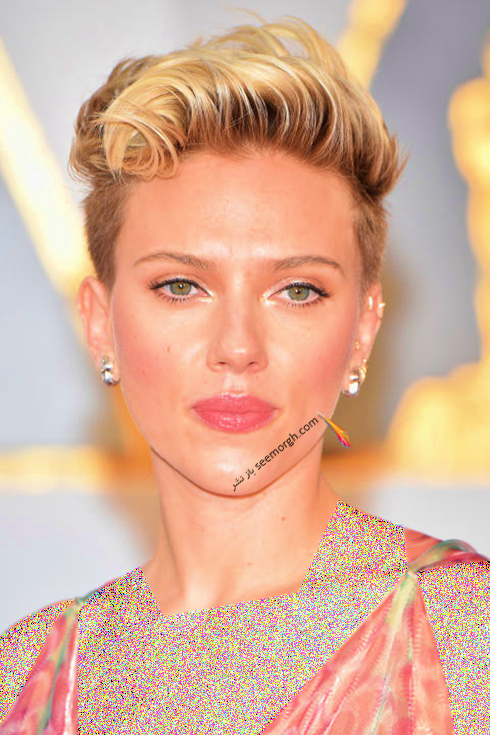 مدل مو اسکارلت جوهانسون Scarlett Johanson در اسکار Oscar 2017