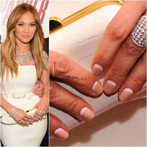 طراحی ناخن به سبک جنیفر لوپز Jennifer Lopez - مدل شماره 3 طراحی ناخن به سبک جنیفر لوپز Jennifer Lopez - مدل شماره 3