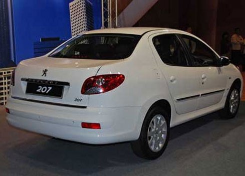 پژو 207 صندوقدار