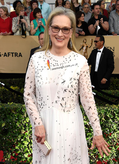 مدل لباس مریل استریپ Meryl Streep در مراسم SAG Awards 2017