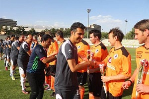 عادل فردوسی پور و آقای منشوری فوتبال ایران + عکس