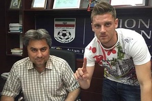 ثبت قرارداد لوکا ماریچ با پرسپولیس