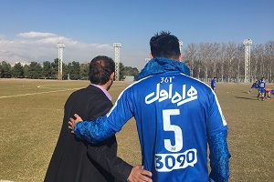 حواشی دیدار استقلال و اوکسین