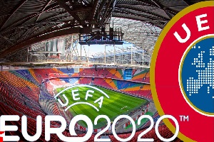 لوگوی یورو 2020 در لندن + عکس