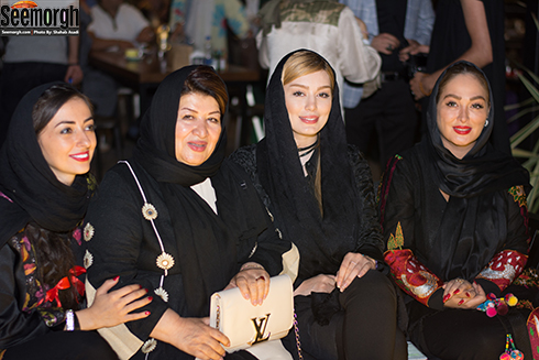 الهام حمیدی, سحر قریشی, پوران درخشنده و نفیسه روشن