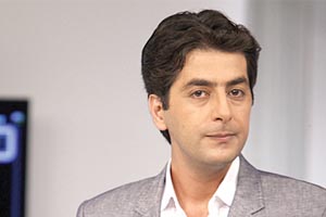 مجری تلویزیون در بستر بیماری