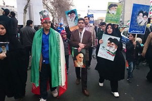 اولین تصاویر از راهپیمایی 22 بهمن